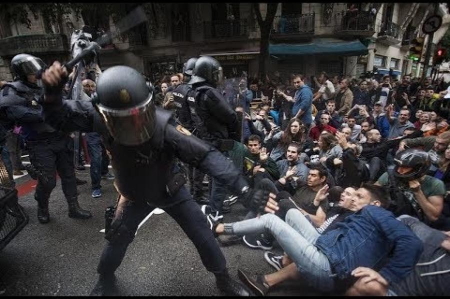 Латвийцы в&nbsp;ужасе от&nbsp;происходящего в&nbsp;Каталонии: это ведь даже хуже, чем в&nbsp;России!