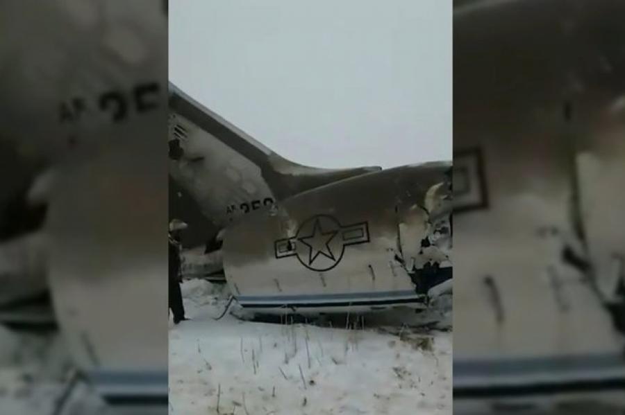 В Афганистане потерпел крушение самолета ВВС США. Есть жертвы (ВИДЕО)