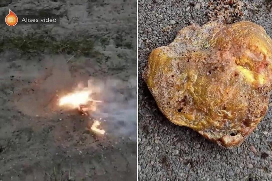 Осторожно: на побережье вновь найден опасный "фальшивый янтарь" советских времен