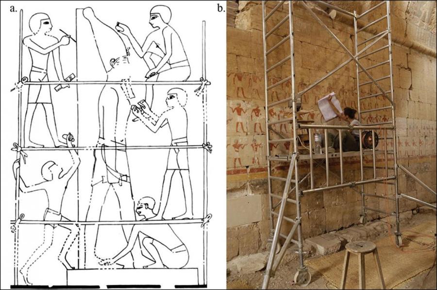 Археологи выяснили, как в Древнем Египте обучали художников