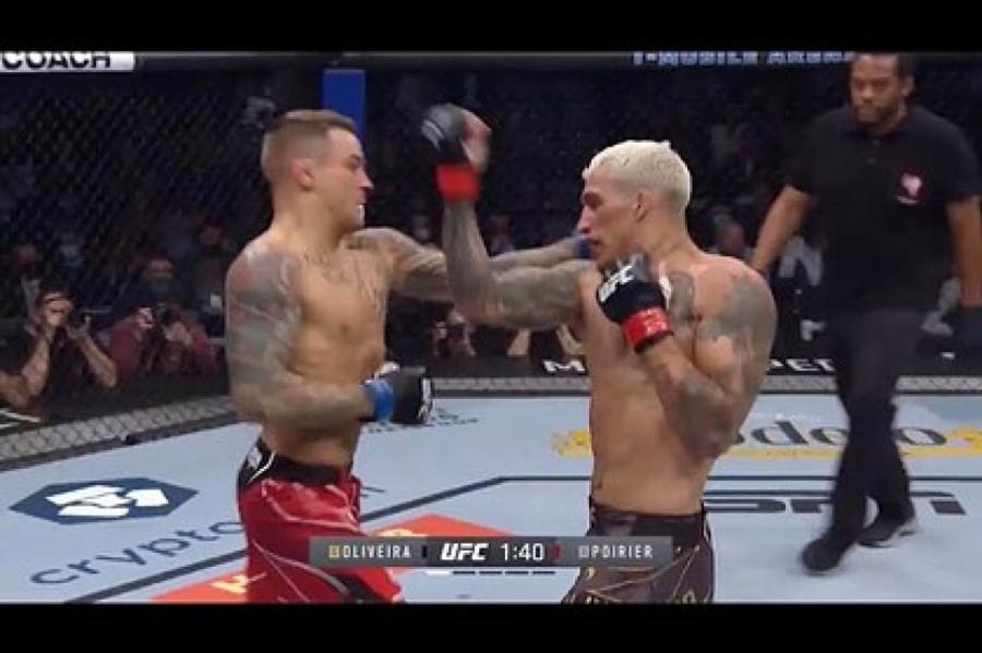 Появилось видео лучших моментов UFC 269