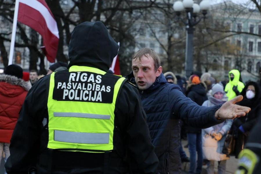 Полиция начала 61 административный процесс об акциях Гобземса