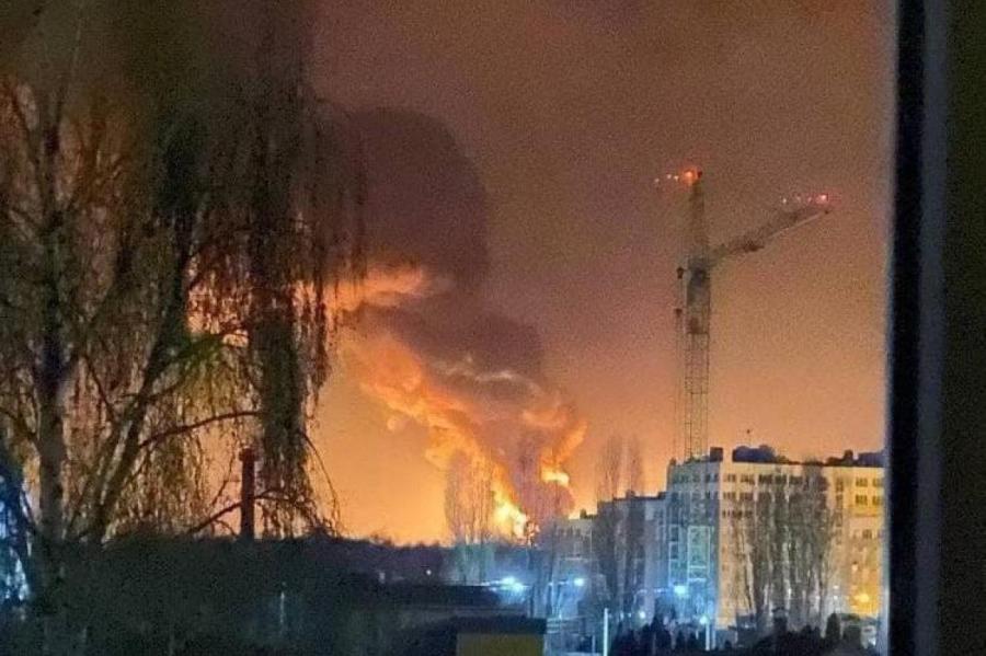 «Похоже на ядерный взрыв»: что происходило этой ночью на Украине