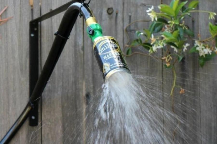 Идеи полезных дачных поделок из пивных банок