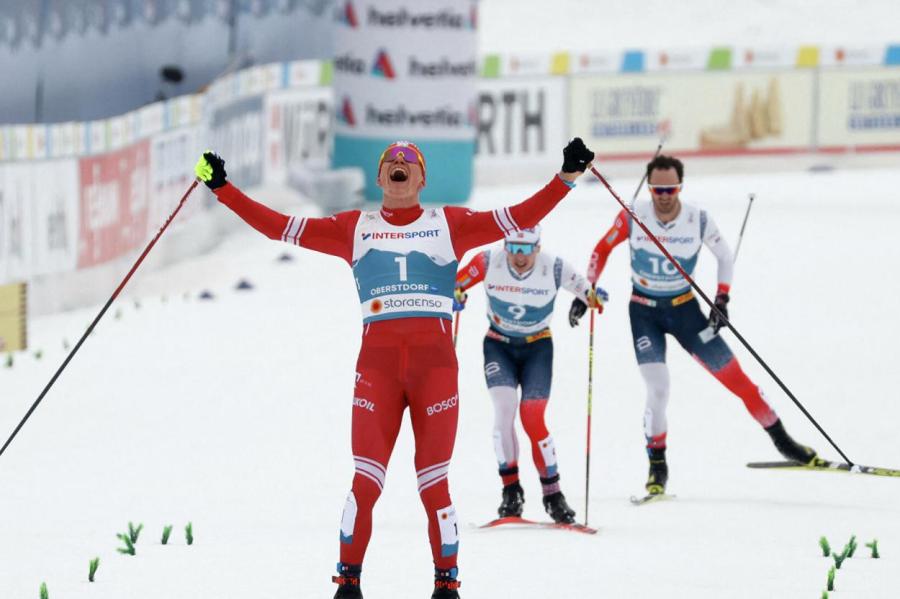 От олимпийского чемпиона Большунова открестился немецкий спонсор