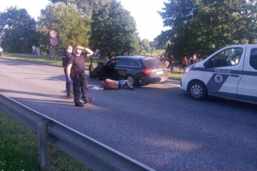 Эпическая погоня по Риге со стрельбой и авариями добралась до суда