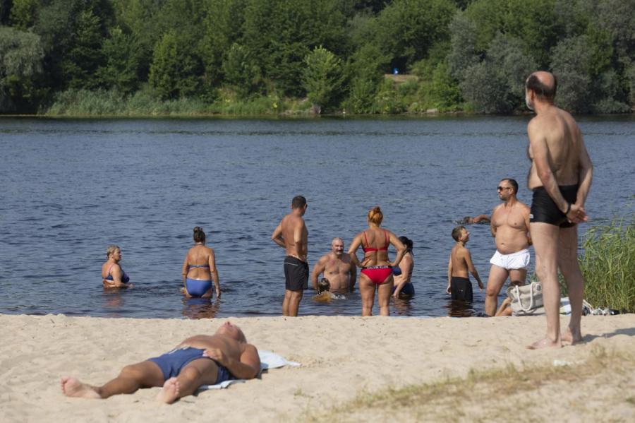 В Риге вода 20 градусов - только на одном из пляжей