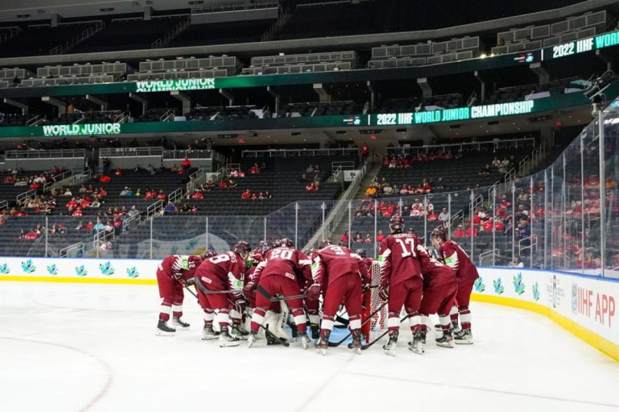 Сборная Латвии едва не одолела команду Словакии на чемпионате мира (ВИДЕО)