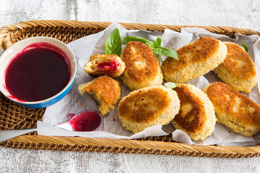 Сырные котлетки на сковороде