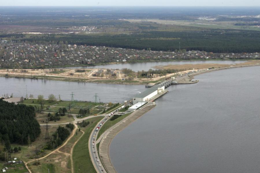 Уровень воды в водохранилище Рижской ГЭС постепенно начнут восстанавливать