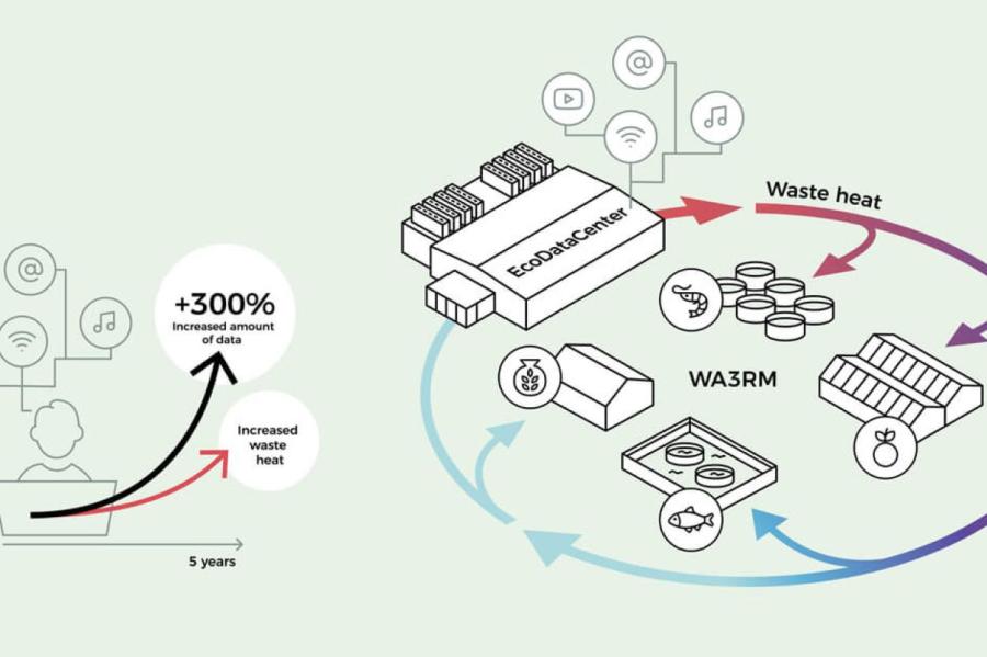 В Швеции дата-центры EcoDataCenter будут обогревать рыбные фермы и теплицы