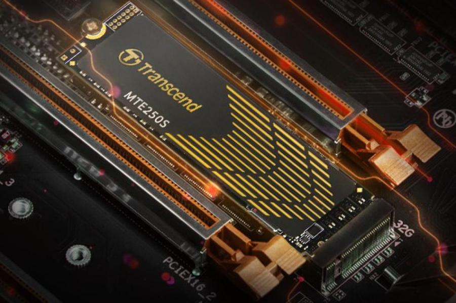 Transcend представила новую серию твердотельных NVMe-накопителей MTE250S