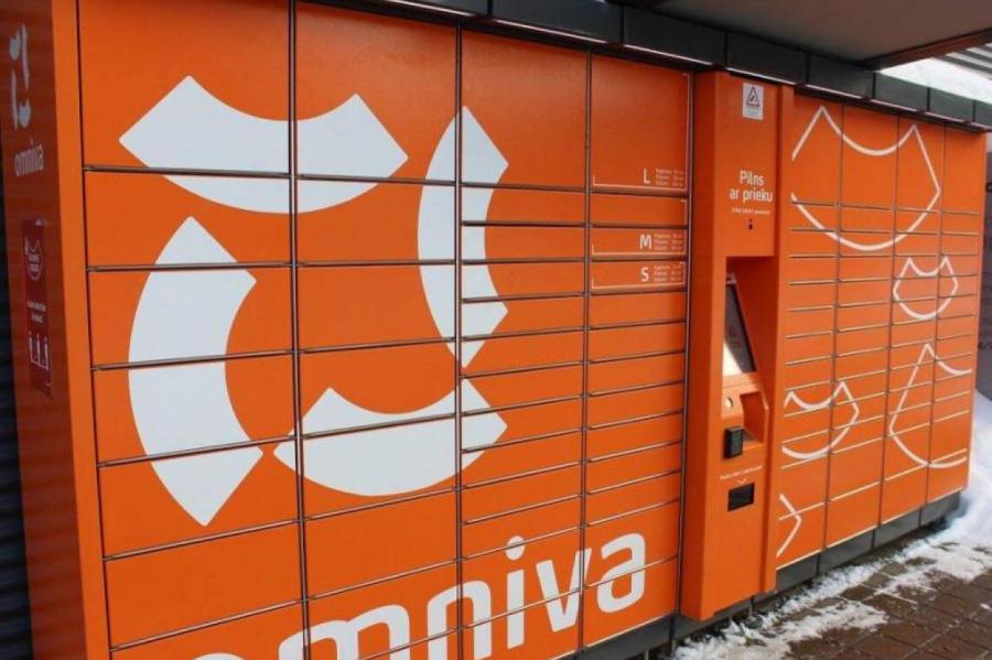 «Omniva» установила свой тысячный посылочный автомат в Балтии
