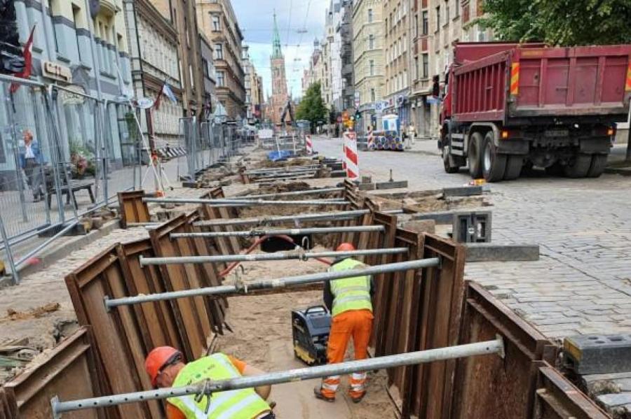 На время Праздника песни Рижская дума запретит ремонт улиц