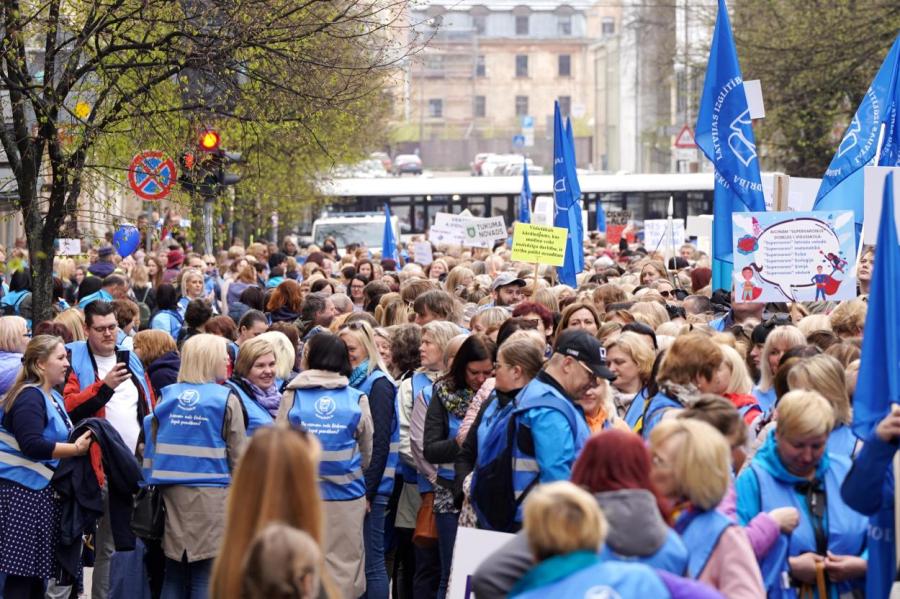 Полиция усматривает риски провокаций во время акции протеста в Риге 27 мая