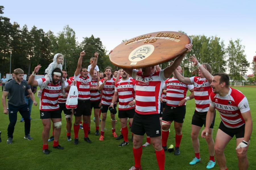 Регбийный титул разыгран: «мясники» победили «ливонцев»