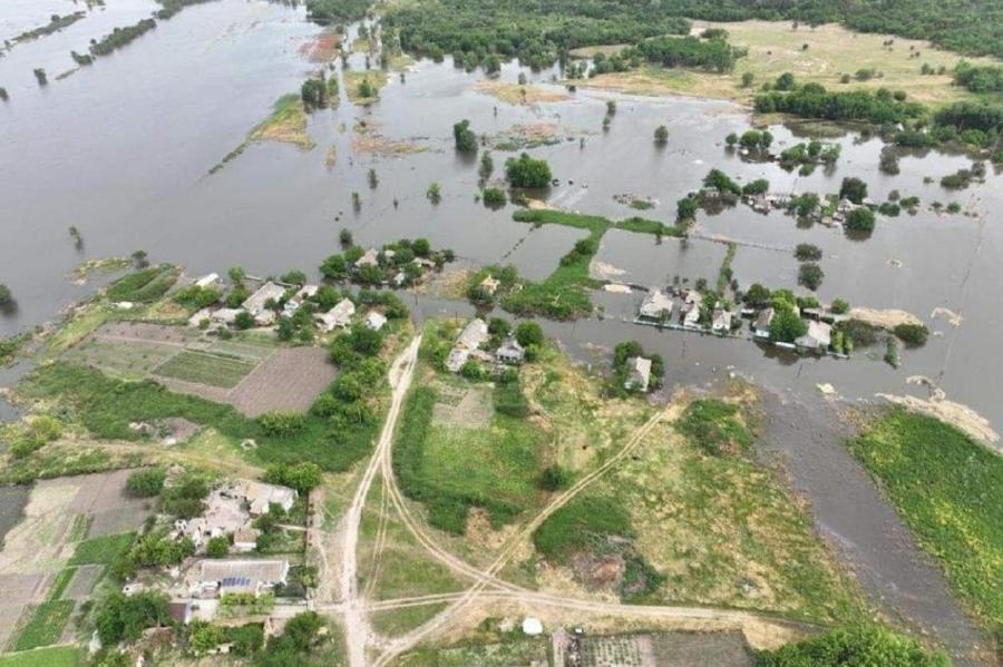 В Украине заявили, что Днепр возвращается в русло, в котором был 70 лет назад