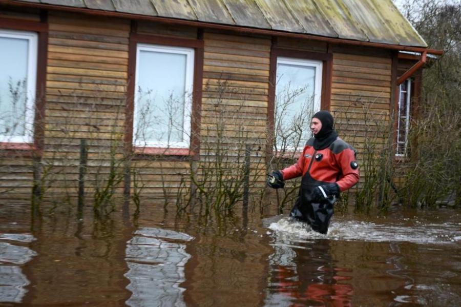 Правительство даст 12 млн евро на защиту Екабпилса от наводнений