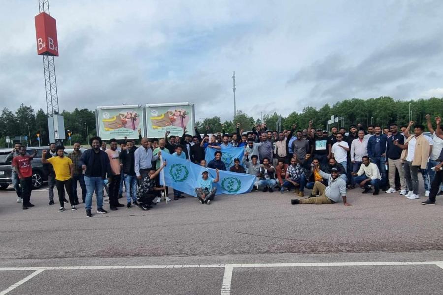 Фестиваль Эритреи в Стокгольме завершился поджогами и нападениями на участников