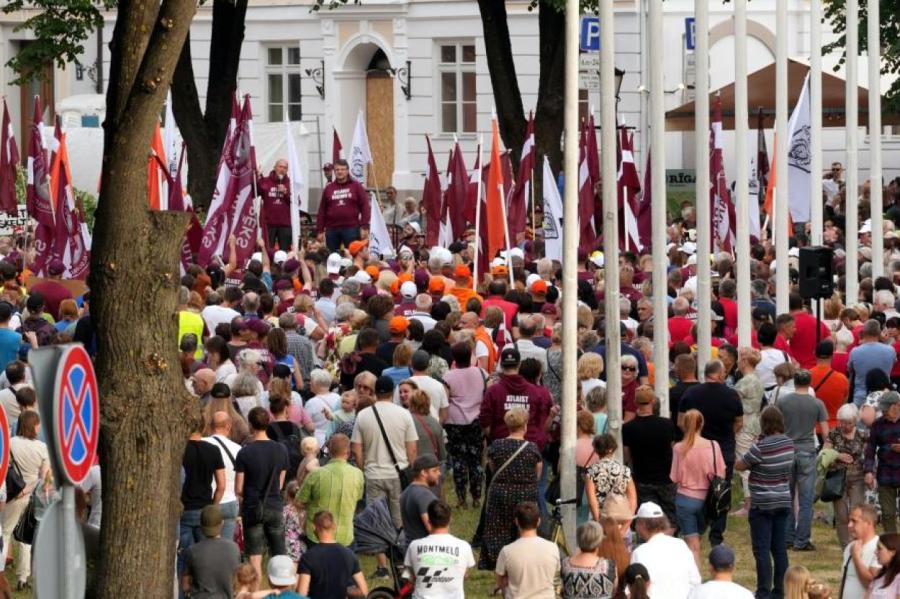 У памятника Свободы состоится акция протеста