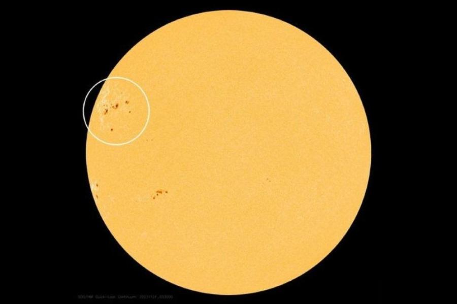 В 15 раз больше Земли. Пятна на Солнце нанесут удар по планете