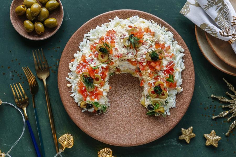 Салат «Русская красавица»: очень красивый и вкусный рецепт