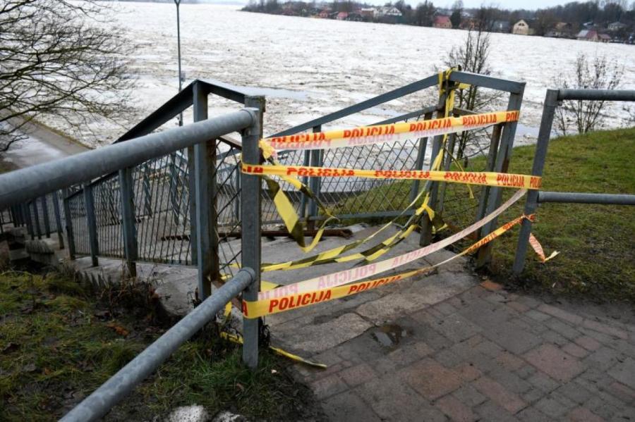 В Елгаве внимательно следят за уровнем воды в Лиелупе. Будет ли наводнение?