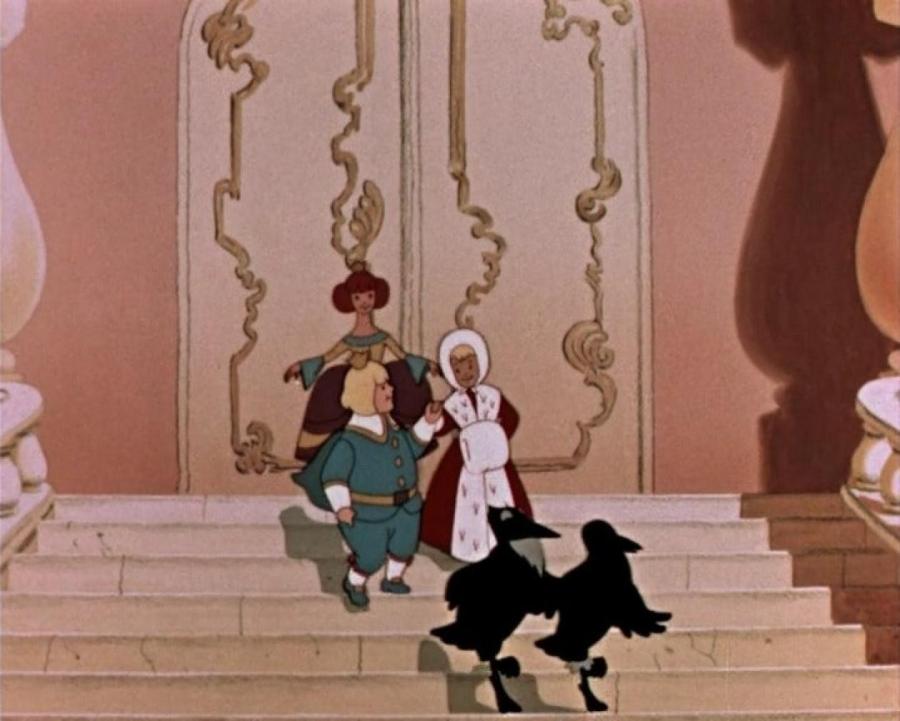 Кадр из мультфильма «Снежная королева», 1957