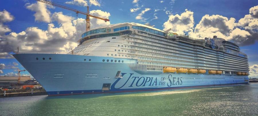 Utopia of the Seas достраивается в Сен–Назере.